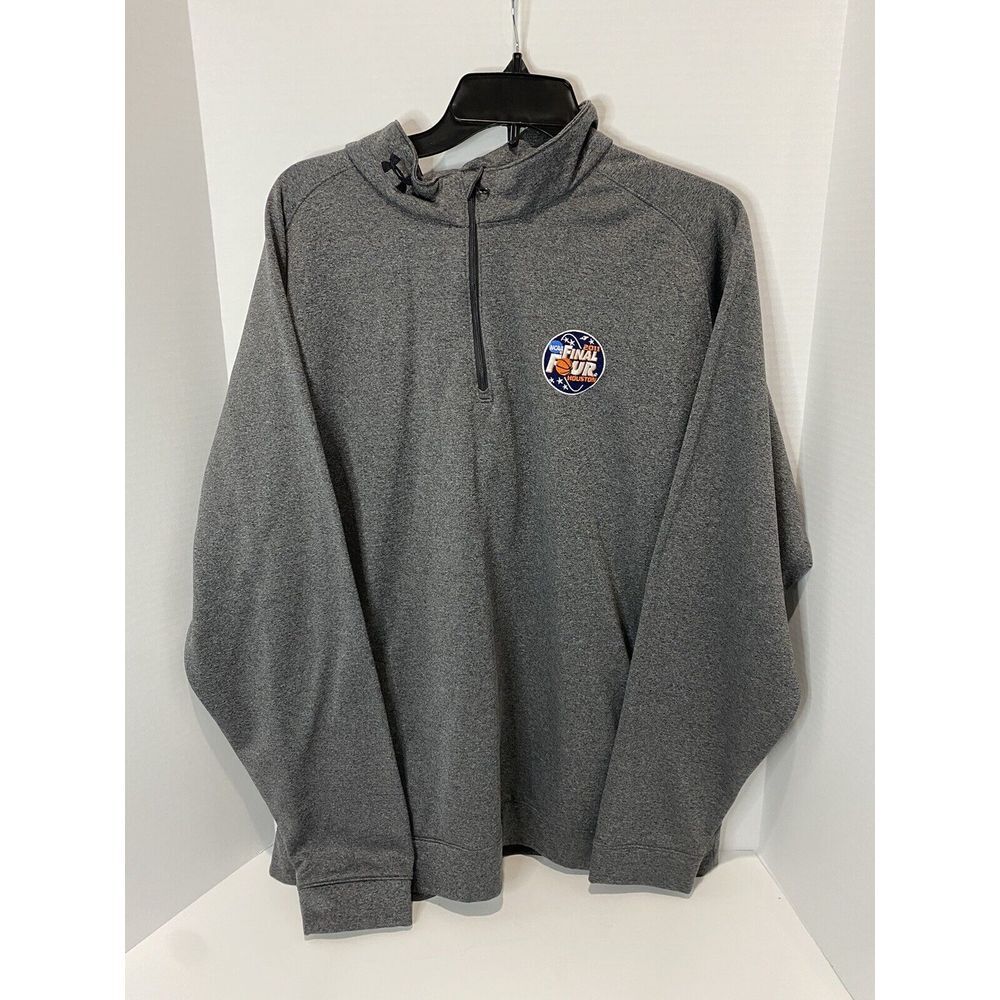 Under armour Gray 2011 March Madness Final 4 Basketball Quarter zip pullover 1/4